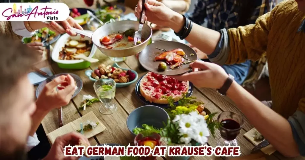 Eat German Food at Krause’s Cafe