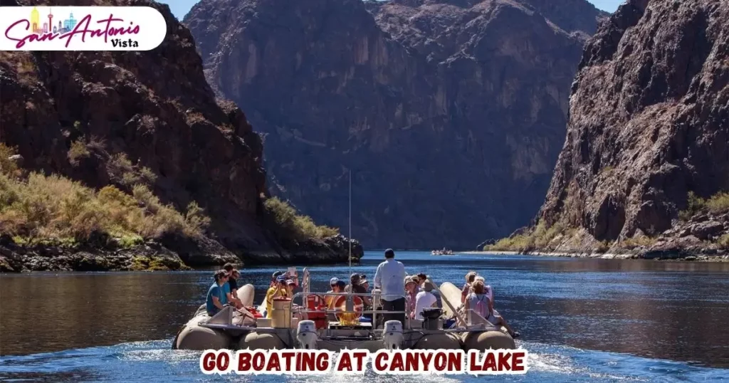 Go Boating at Canyon Lake