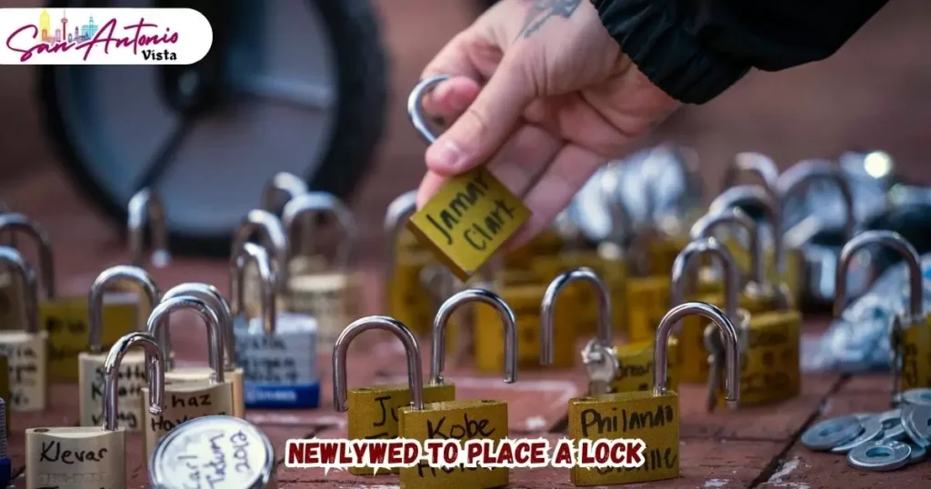 Newlywed To Place A Lock