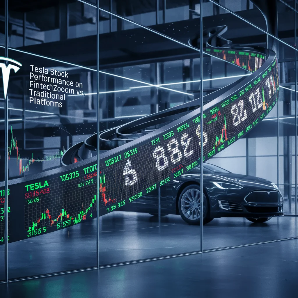 Tesla Stock Performance on FintechZoom vs. Traditional Platforms