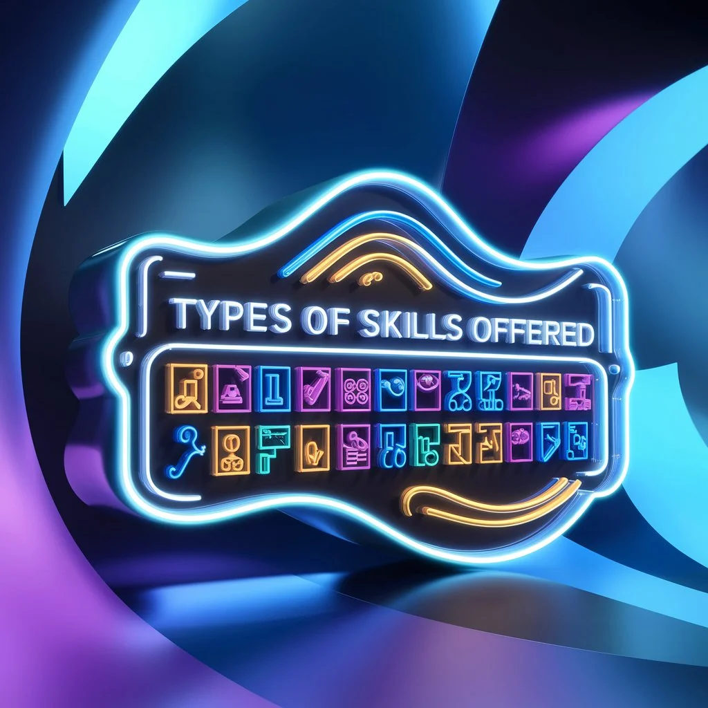 Types of Skills Offered 